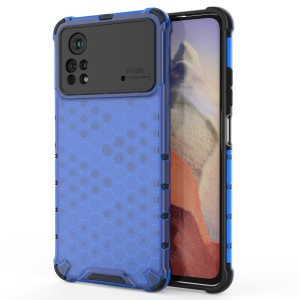 Etui Exoguard Hexagon - Xiaomi Poco X4 Pro 5g - Blue