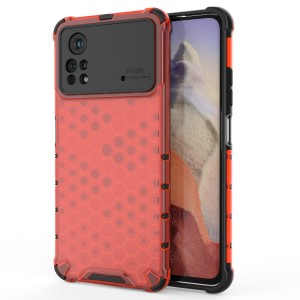 Etui Exoguard Hexagon - Xiaomi Poco X4 Pro 5g - Red