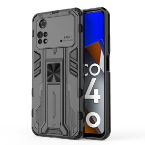 Etui Exoguard Supersonic - Xiaomi Poco M4 Pro - Black