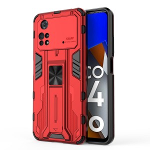 Etui Exoguard Supersonic - Xiaomi Poco M4 Pro - Red
