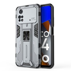 Etui Exoguard Supersonic - Xiaomi Poco M4 Pro - Grey