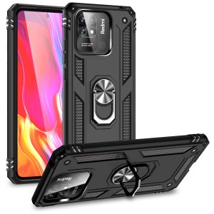 Etui Exoguard Armor Ring - Xiaomi Redmi 10c - Black