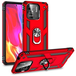 Etui Exoguard Armor Ring - Xiaomi Redmi 10c - Red