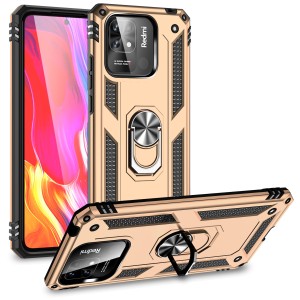 Etui Exoguard Armor Ring - Xiaomi Redmi 10c - Gold