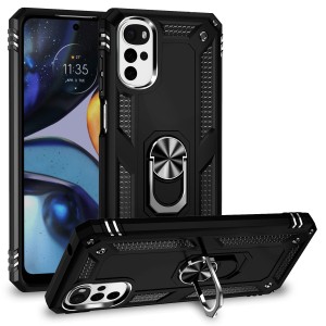 Etui Exoguard Armor Ring - Motorola Moto G22 - Black