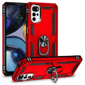 Etui Exoguard Armor Ring - Motorola Moto G22 - Red