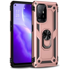 Etui Exoguard Armor Ring - Oppo Reno 5z - Rose Gold