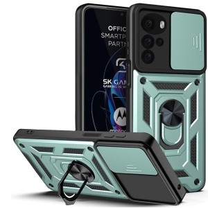 Etui Exoguard Camshield - Motorola Moto G22 - Green