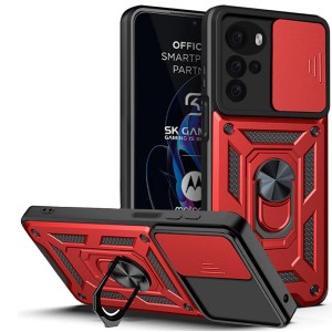Etui Exoguard Camshield - Motorola Moto G22 - Red