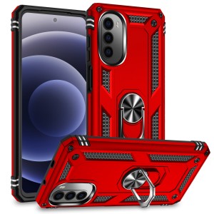 Etui Exoguard Armor Ring - Motorola Moto G52 - Red