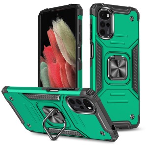 Etui Exoguard Qring - Motorola Moto G22 - Dark Green