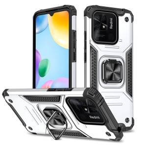 Etui Exoguard Qring - Xiaomi Redmi 10c - Silver