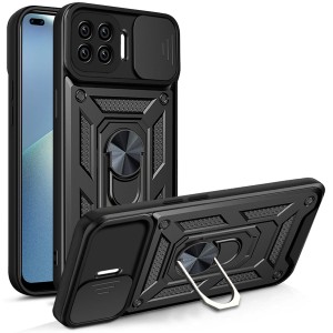 Etui Exoguard Camshield - Oppo Reno 4 Lite - Black