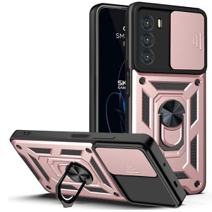 Etui Exoguard Camshield - Motorola Moto G62 5g - Rose Gold