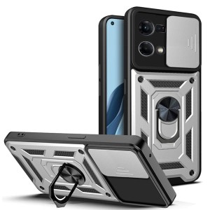 Etui Exoguard Camshield - Oppo Reno 7 (4g) - Silver