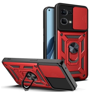 Etui Exoguard Camshield - Oppo Reno 7 (4g) - Red