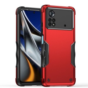 Etui Exoguard Dual - Xiaomi Poco M4 Pro (4g) - Red