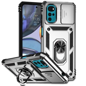 Etui Exoguard Camcover - Motorola Moto G22 - Silver