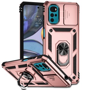 Etui Exoguard Camcover - Motorola Moto G22 - Rose Gold