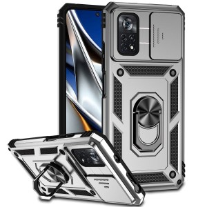 Etui Exoguard Camcover - Xiaomi Poco X4 Pro 5g - Silver