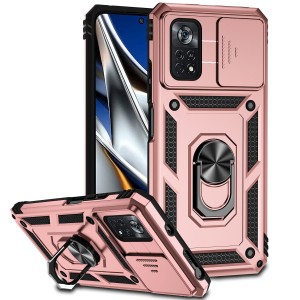 Etui Exoguard Camcover - Xiaomi Poco X4 Pro 5g - Rose Gold