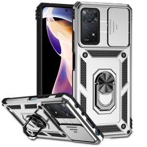 Etui Exoguard Camcover - Xiaomi Redmi Note 11 Pro / Pro 5g - Silver