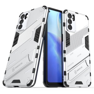 Etui Exoguard Bibercas - Oppo Reno 6 5g - White