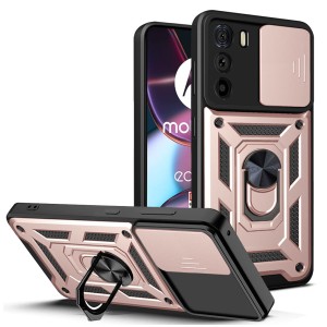 Etui Exoguard Camshield - Motorola Edge 30 - Rose Gold