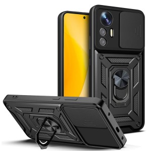 Etui Exoguard Camshield - Xiaomi 12 Lite - Black