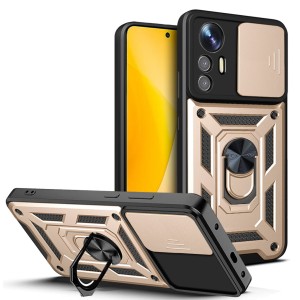 Etui Exoguard Camshield - Xiaomi 12 Lite - Gold
