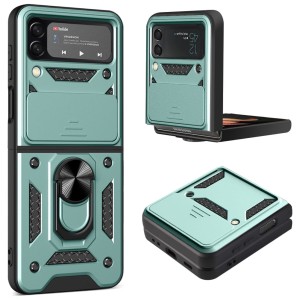 Etui Exoguard Camshield - Samsung Galaxy Z Flip 4 - Green