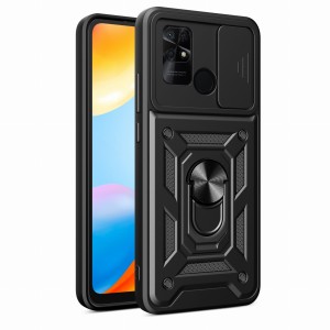 Etui Exoguard Camshield - Xiaomi Redmi 10c / Poco C40 - Black