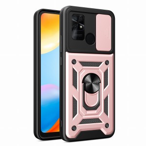 Etui Exoguard Camshield - Xiaomi Redmi 10c / Poco C40 - Rose Gold