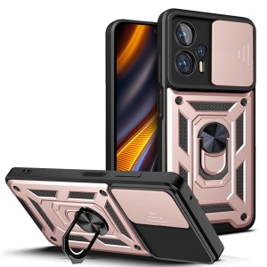 Etui Exoguard Camshield - Xiaomi Poco X4 Gt - Rose