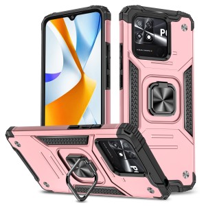 Etui Exoguard Qring - Xiaomi Poco C40 - Rose