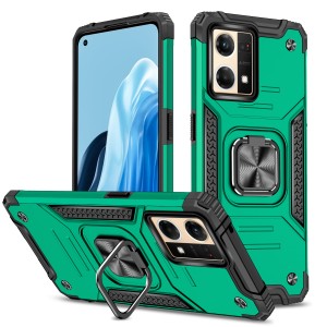 Etui Exoguard Qring - Oppo Reno 7 (4g) - Dark Green