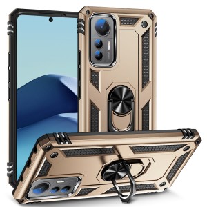 Etui Exoguard Armor Ring - Xiaomi 12 Lite - Gold