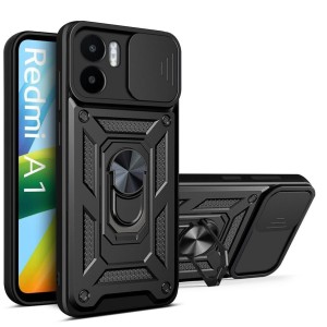 Etui Exoguard Camshield - Xiaomi Redmi A1 - Black