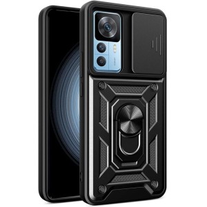 Etui Exoguard Camshield - Xiaomi 12t / 12t Pro - Black