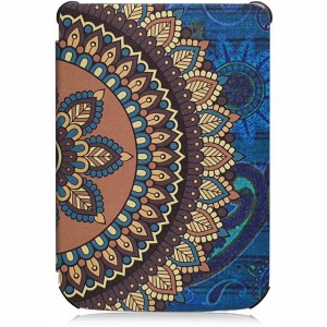 Etui Exoguard - Pocketbook Color / Touch Hd 3 / Lux 4 / Lux 5 - Mandala Blue / Brown