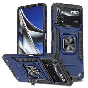 Etui Exoguard Qring - Xiaomi Poco X4 Pro 5g - Blue