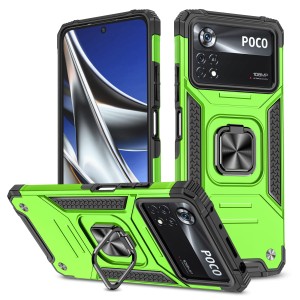 Etui Exoguard Qring - Xiaomi Poco X4 Pro 5g - Green