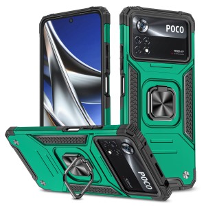 Etui Exoguard Qring - Xiaomi Poco X4 Pro 5g - Dark Green