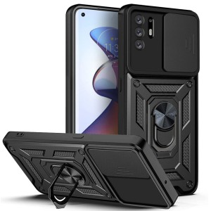 Etui Exoguard Camshield - Oppo Reno 5z - Black