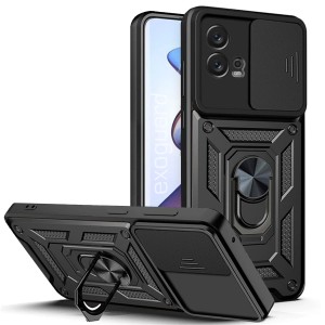 Etui Exoguard Camshield - Motorola Moto G72 - Black