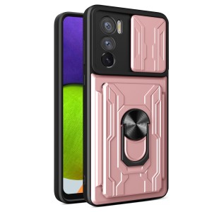 Etui Exoguard Cardshield - Motorola Edge 30 – Rose