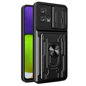 Etui Exoguard Cardshield - Motorola Edge 30 Fusion - Black