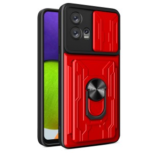 Etui Exoguard Cardshield - Motorola Edge 30 Fusion - Red