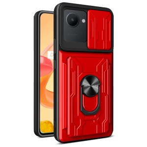 Etui Exoguard Cardshield - Realme C30 / Narzo 50i Prime - Red