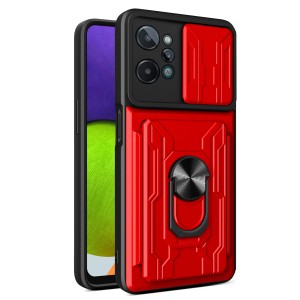 Etui Exoguard Cardshield - Realme C31 - Red